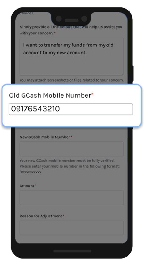 Transfer funds from your Old GCash Account to a New GCash .